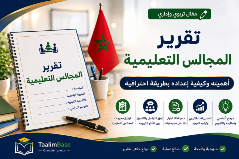 تقرير المجالس التعليمية