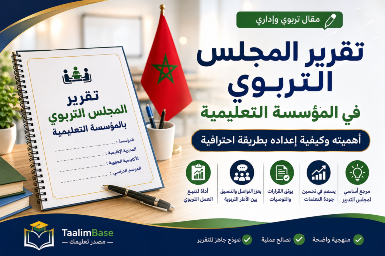 تقرير المجلس التربوي
