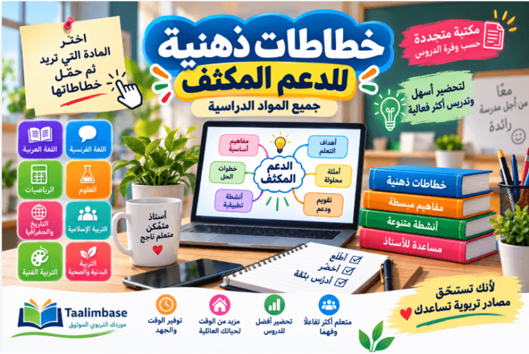 الخطاطات الذهنية للدعم المكثف