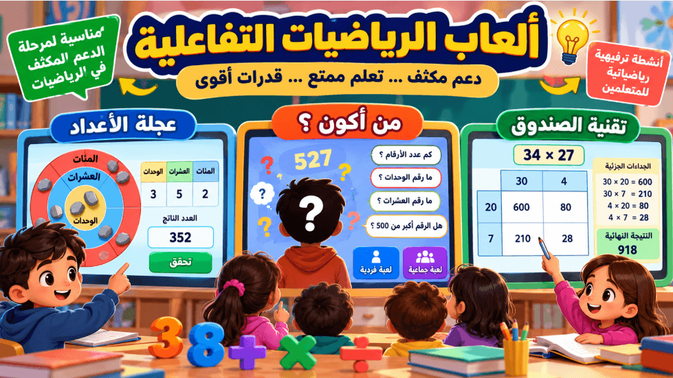 ألعاب الرياضيات التفاعلية