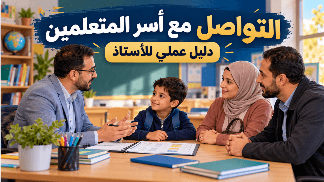 التواصل مع أسر المتعلمين