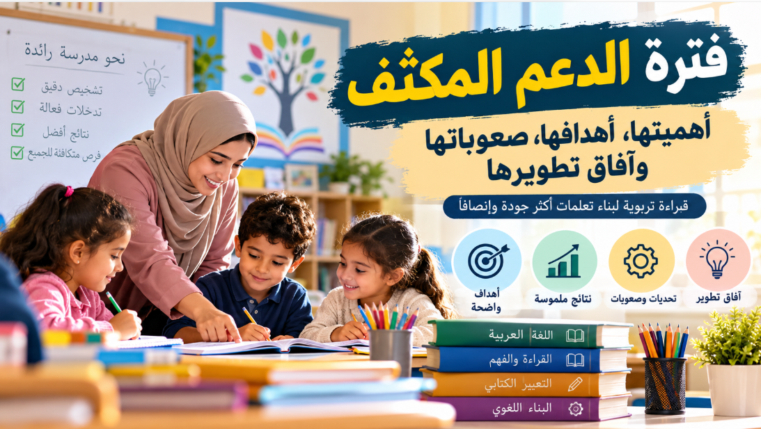 تقرير فترة الدعم المكثف